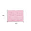 Tapis rose uni moderne