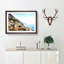 Positano on the Almalfi Coast in Italy - Picture Frame Painting Print on MDF-55601548-55601550