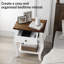 45cm W MDF Bedside Table