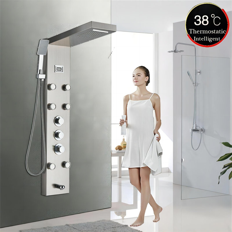 Ann Shower Tower Panel