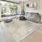 GLN Rugs Contemporary Collection - Machine Washable Modern Area Rug, Contemporary Washable Rug, Non Slip Area Rug, Abstract Living Room Rug, Bedroom Rug, Bathroom Rug (Beige Rug)-613047373