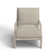 Chaise longue d'extérieur en teck Haley