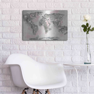 «World Map Blush» par Chris Paschke