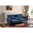 Space-Saving Convertible Sofa Bed with Built-In Table