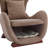 Accent Chairs With Storage, Brown Polyester Modern Compact Home Lounge