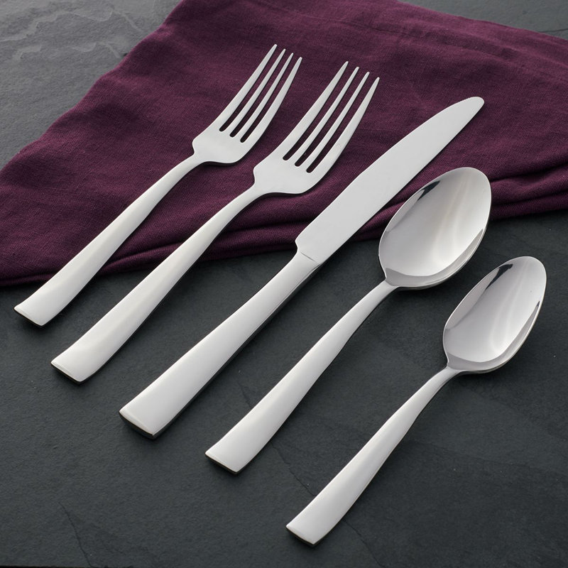 Monolith 20 Piece Everyday Flatware Set