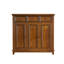 Banc de rangement pour chaussures en bois brun
