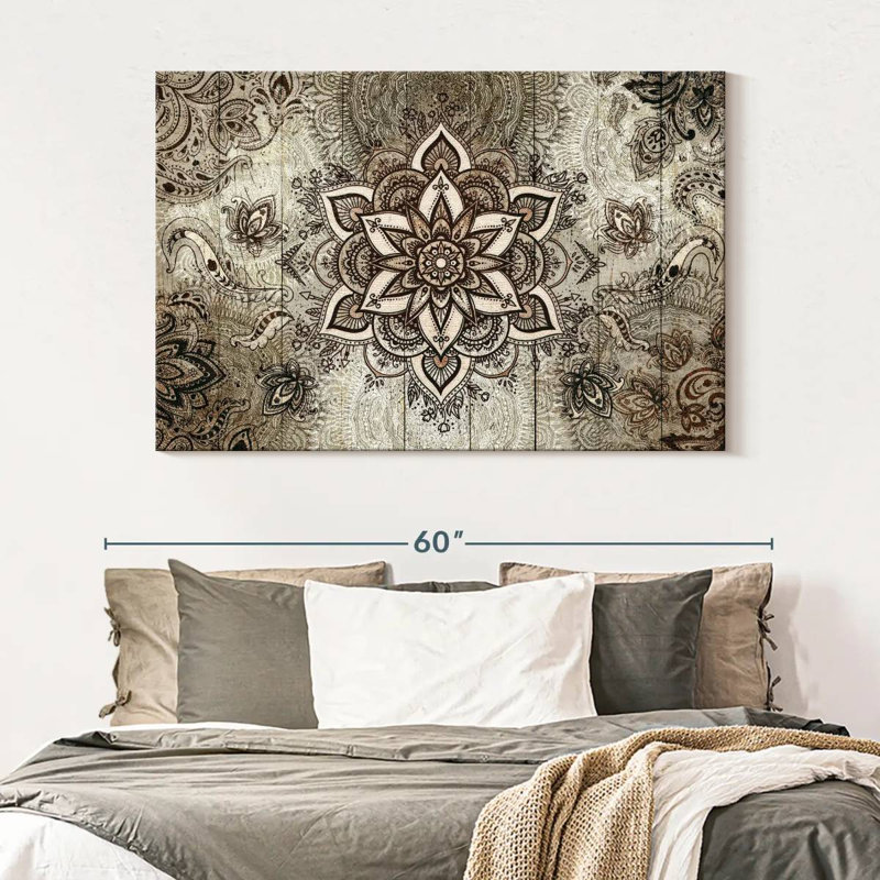 Sur toile, H 51 po x l 34 po x P 1,25 po