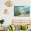 Reproduction d’art sur toile « dunes grass »-751033945