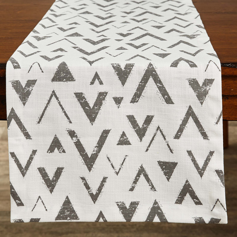 Rectangular Chevron Table Runner