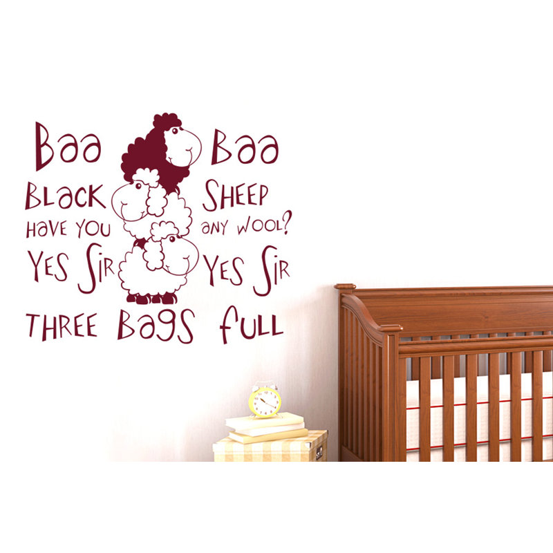 Wall Decal, Burgundy