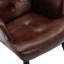 Chaise avec accoudoirs en cuir Schum-730014974