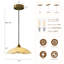  Luminaire suspendu en marbre Cataleya-1314700075