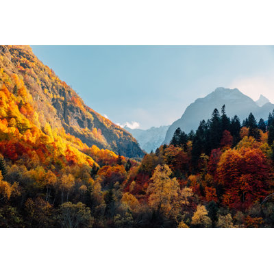 Rocky Mountains - Wrapped Canvas Print