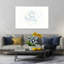 Abstrait oiseaux en vol, art mural contemporain abstrait-784089845