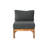 Monterey Teak Outdoor Seating Group with Cushions-94431150-124928170