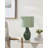 Ceramic Table Lamp with Linen Drum Shade-1995826967