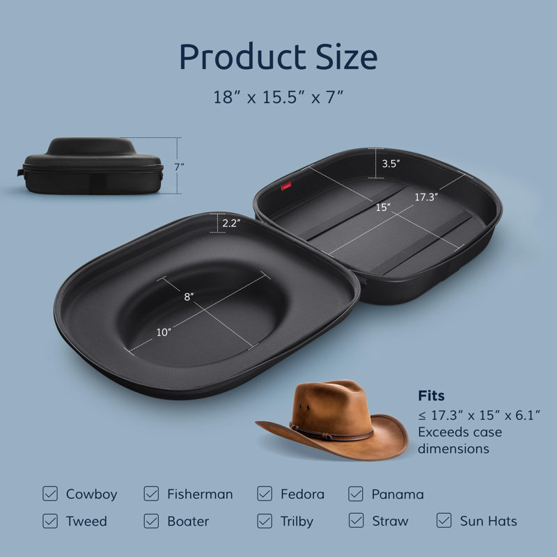 Étui de transport Cowboy Hat