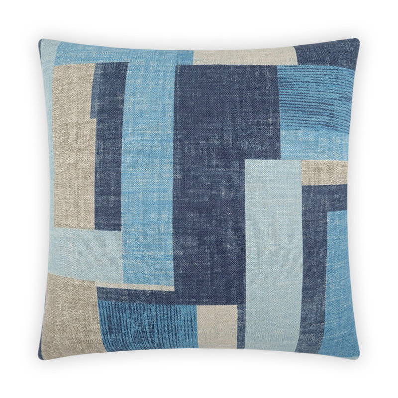 Duplex Pillow Cover & Insert, Blue, Square 20"