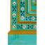 Amsterdam Highboard Solid wood 2 doors Hand painted 
