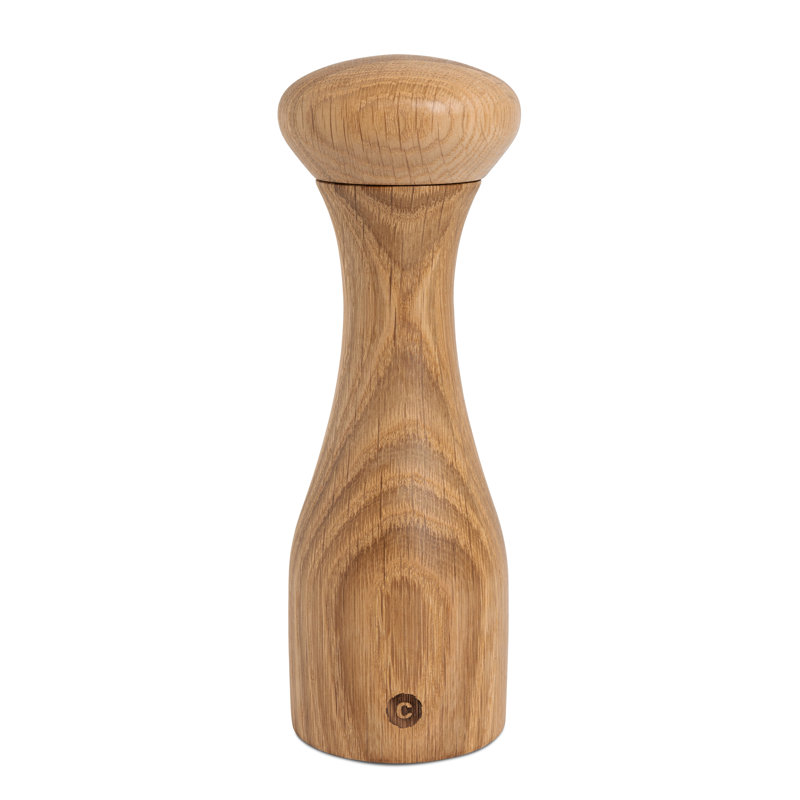 Modern Crushgrind Lyon Salt/Pepper Mill, 19 cm H x 7.5 cm W x 7.5 cm D, Oak