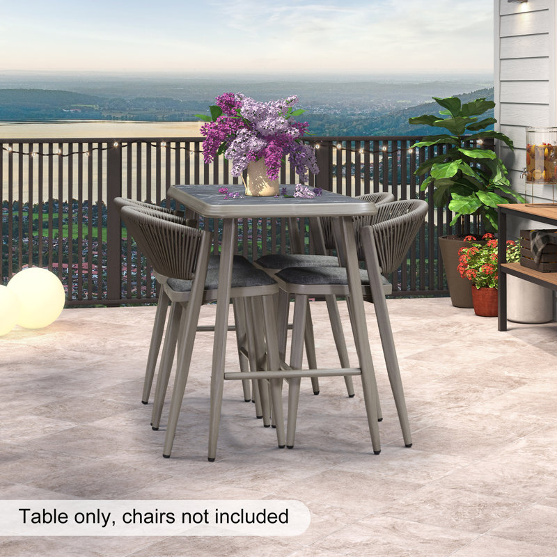 Table de hauteur de comptoir Corrigan Studio®, Gris clair