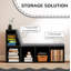 60.01 cm H x 108.01 cm W Cube Bookcase