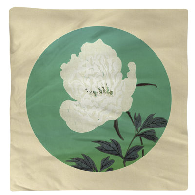 Serviette de coton 10 po fleur japonaise Keito Sato