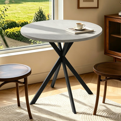 Petite table de salle à manger 31,5 pouces Mid Century Modern