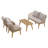 Piece Outdoor Conversation Set