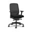 Chaise de bureau ergonomique HON Nucleus Mesh, inclinaison avancée, structure noire, noir