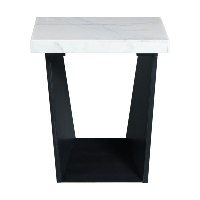 Table de bout Antoya, Blanc