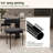 Boucle Dining Chairs Teddy Upholstered Dining Room Chairs Kitchen Chair With Metal Legs Mid Century Modern Chair For Dining Room, Kitchen-1599018391-1583195071