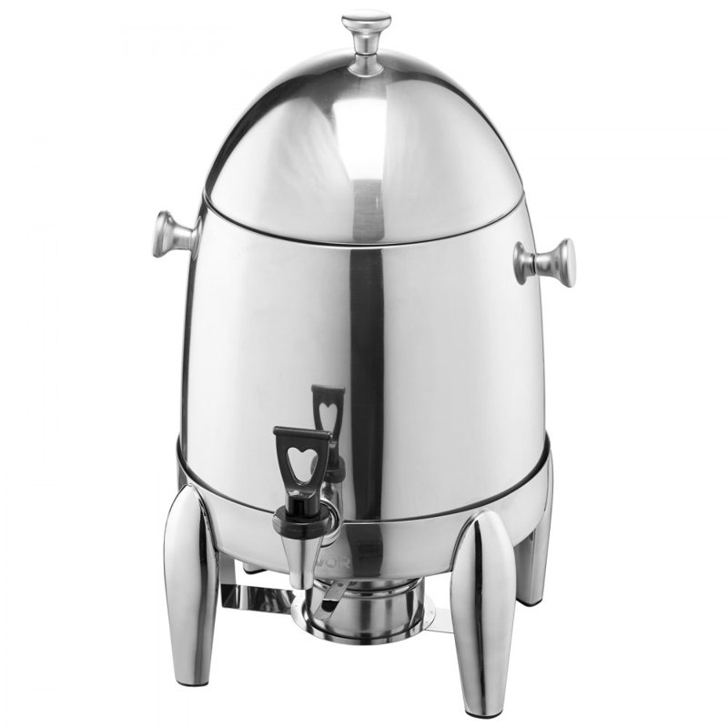 Distributeur de boissons en acier inoxydable 2,7 gallons