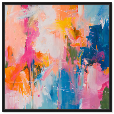 «Knowing You Canvas Modern Color Abstract» par Art Remedy
