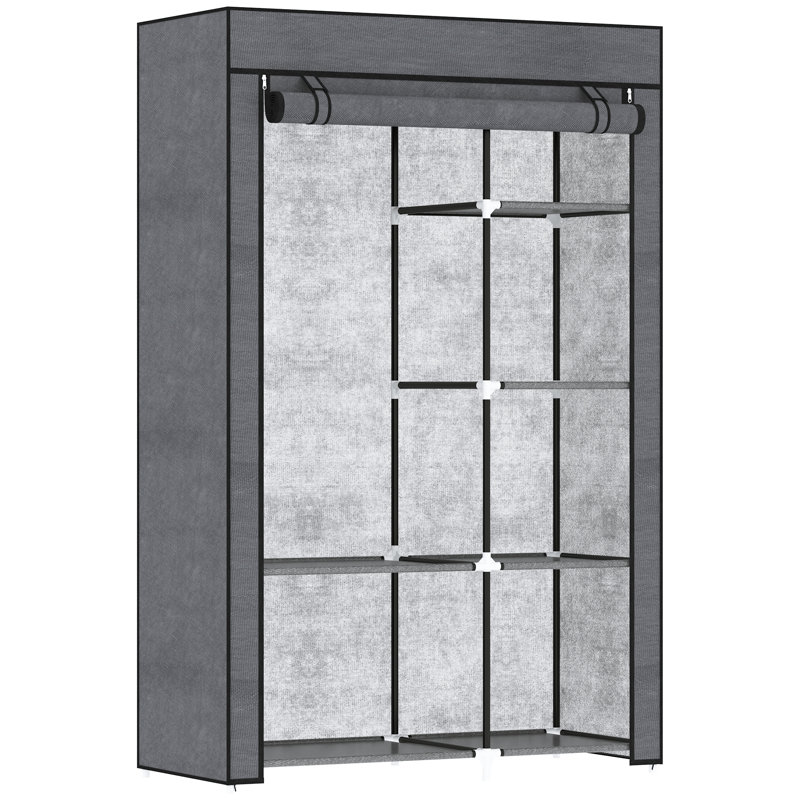 Chartier 44cm Closet System, Dark Grey