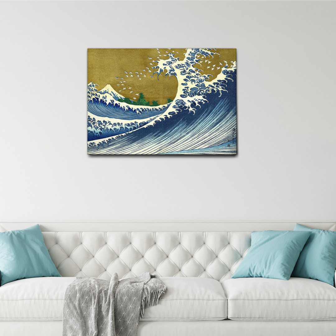 Acrylbild Il Mare Di Kanagawa von Katsushika Hokusai