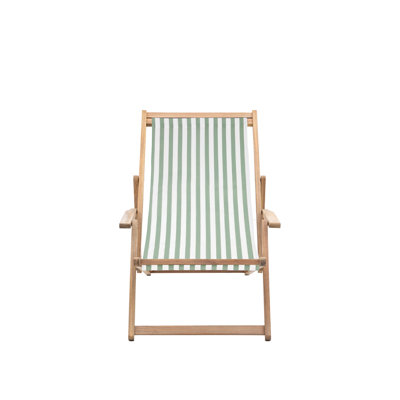 Creta Deck Chair Clay Stripe