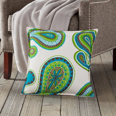 Paisley Throw Pillow