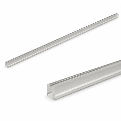 Carrelage translucide 12 po x 0,50 po x 0,25 po CNK Smoke Glass