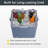Permasteel 14Qt Picnic Plastic Cooler With Strap Navy-124554735