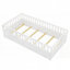 Lit simple au sol avec barrière de sécurité ultra haute Porte en pin massif, assemblage facile-1779139114-1779139126