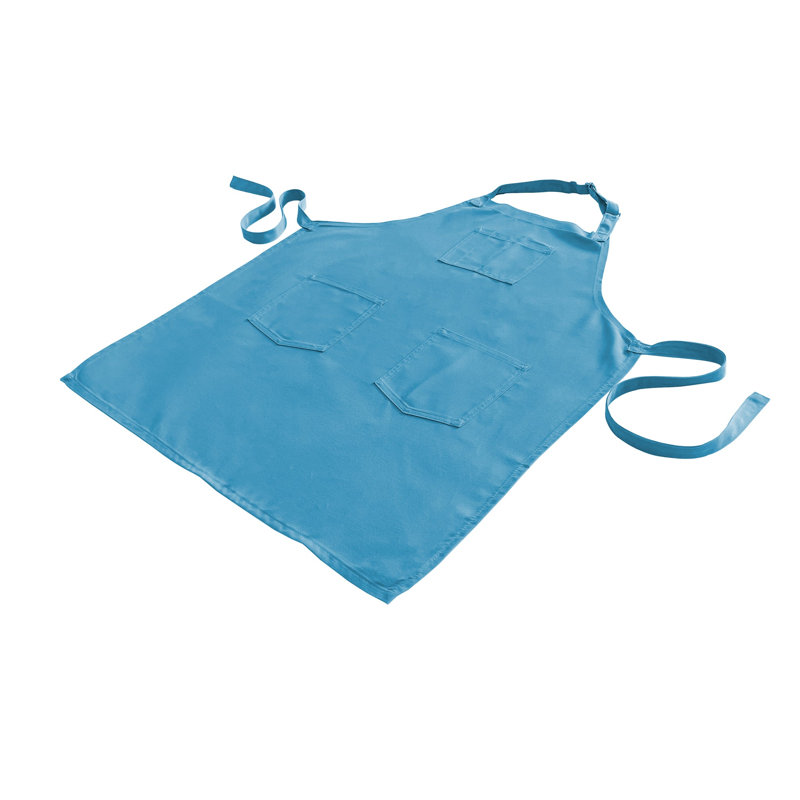 Solid Color Sunbrella Chef Apron, Air Blue