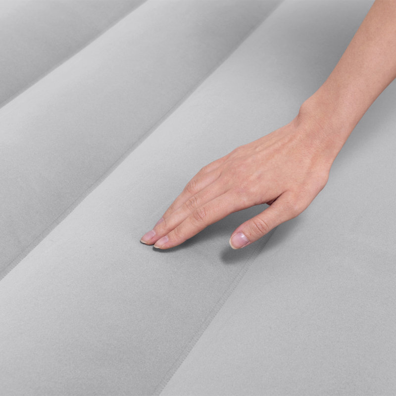 Matelas gonflable 18 po, Grand lit, Bleu