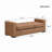 Stylish And Durable Faux Leather Ottoman-998319455