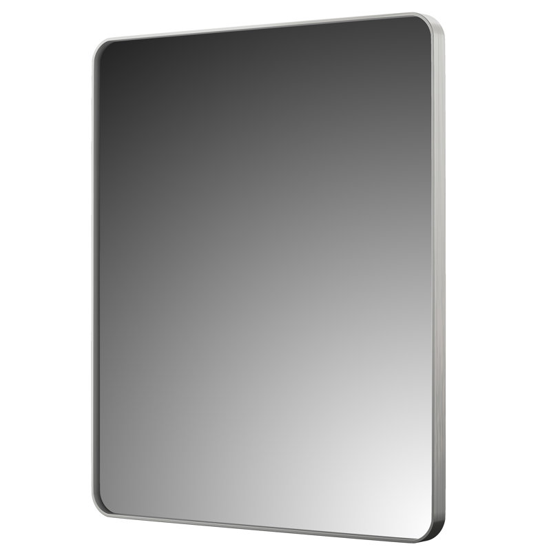 Miroir décoratif, Nickel brossé