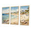 «Vintage Beach Day Tranquility II - Coastal Beach», art mural-1303518300-1303518302