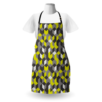Geometric Bib Apron