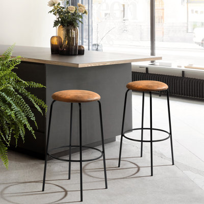 Kuykendall Upholstered Counter Stool