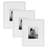 Baislee Matte Picture Frame - Set of 3 with Mat-1060112916
